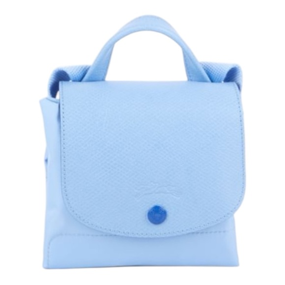 Le Pliage Club Light Blue Backpack. - Picture 4 of 4